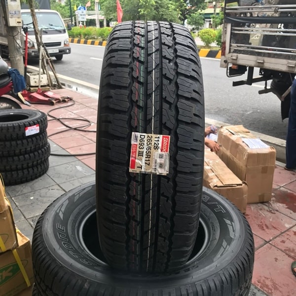 Lốp 265/65R17 Bridgestone Dueler D693 Lốp Fortuner Lốp Hilux Lốp Ranger 